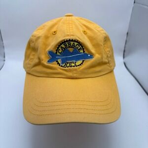 Yellow Cabbage Key Snook Embroidered Baseball Cap Dad Hat Cotton Twill
